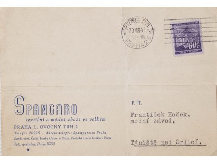 Celina dopisnice, Spangaro, 1941 (1)