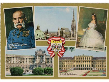 Pohlednice, Schloss Schonbrunn, Hofburg, Wien 8951