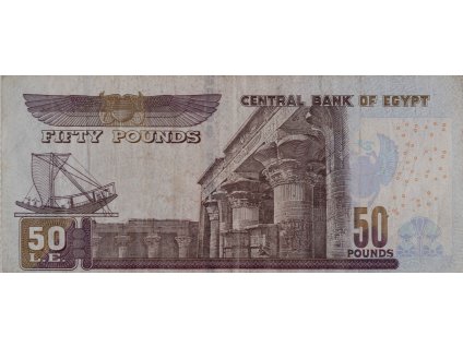 Bankovka, 50 Pounds, Egypt 9032