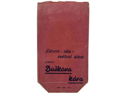 Reklamní sáček Duškova káva r
