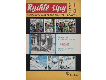 Časopis Rychlé šípy, Foglar, roč. 2, 1 8 9587