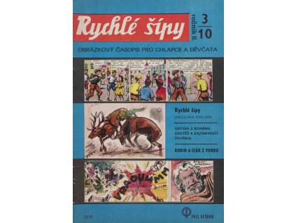 Časopis Rychlé šípy, Foglar, roč. 2, 3 10 9596