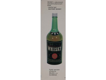 Reklamní účtenka firemní, Seliko Whisky