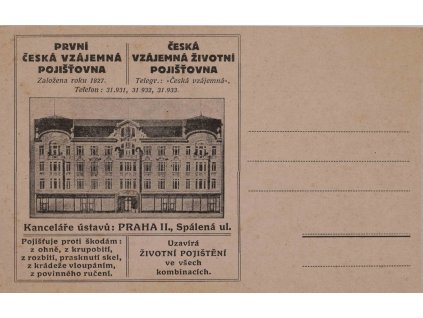 Celina 1.česká vzájemná pojišťovna 0153