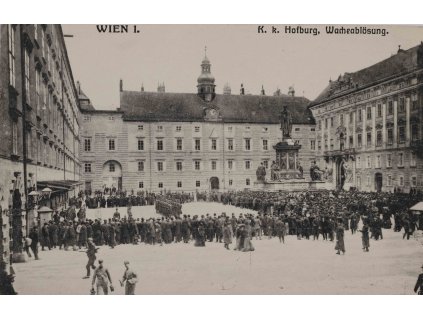 Pohlednice, K. k. Hofburg, Wien 0162