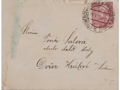 Celistvost, Dvůr Králové, 1913