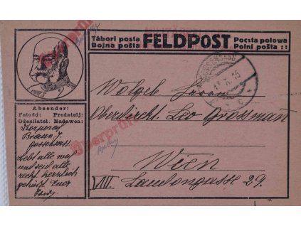 feldpost josef I 9903
