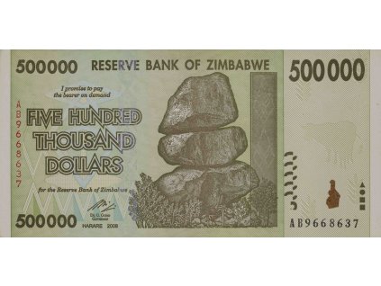 500 000 Dollars, Zimbabwe, 2008 0239