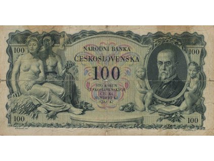 Bankovka, 100 Korun Československých, Ta, 1931 0324