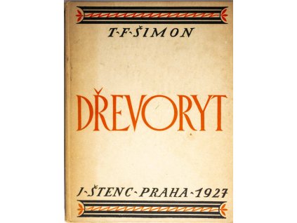 Kniha, F. T. Šimon, Dřevoryt, 1927 (1)