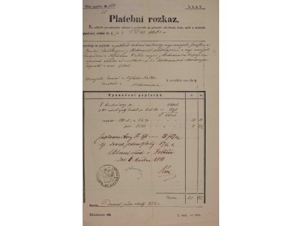 Platební rozkaz, Mokrovraty, 190 0529