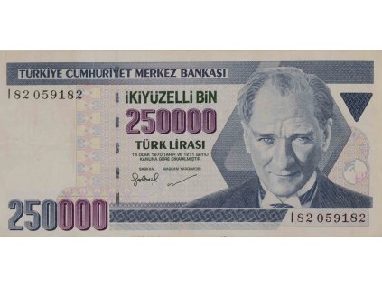 250 000 Turk Liras, I 1970 0507