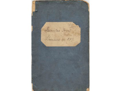 Berniční knížka, Hořovice, 1894 0700