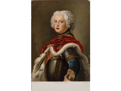 Pohlednice, Fridrich II. Veliký 0791