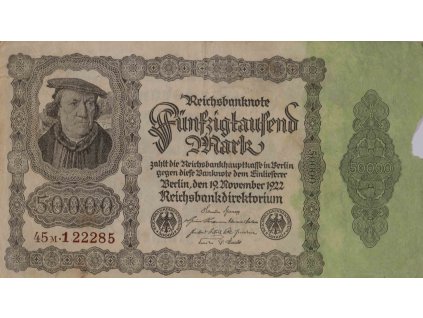 Bankovka 50 000 Mark, 45M, 1922 0847
