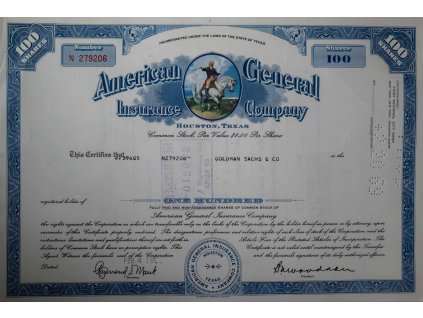 American General Insurance Company, 1969 (1)