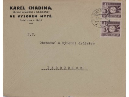 Celistvost K. Chadima, 1947