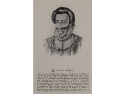 Kartička, Henry IV 0987