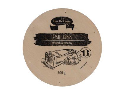 Sýrová etiketa Petit Brie