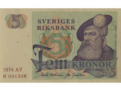 5 Kronor, AY, 1974 2024