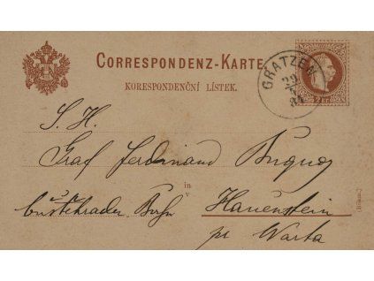 korespondenz 1884