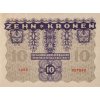 Bankovka 10 Kronen (1057), 1922