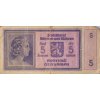 Bankovka, 5 K, Funf kronen – Deset korun, B, 1940 (2)