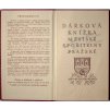 Dárková knížka Městská spořitelna Pražská, 1939 (2)