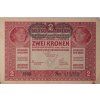 Bankovka Zwei Kronen, 2 K, (1506) 1917