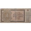 Bankovka, 10 K, Zehn kronen – Deset korun, S32A, 1942 5282