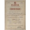 Pojistka smlouva, pojištění požární, Slavia, 1942 (1)