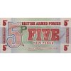 Vojenská poukázka, 5 New Pence, 1972 II 6053