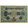 Bankovka 5 Mark, (X) 1917 6798