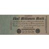Bankovka 5 Millionen Mark, B03, 1923