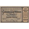 Bankovka 25 Millionen Mark, Bayern, 1923 8037