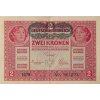 Bankovka Zwei Kronen, 2 K, (1679) 1917