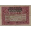 Bankovka Zwei Kronen, 2 K, (1630) 1917 9381