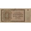 Bankovka, 10 K, Zehn kronen – Deset korun, S18N, 1942 9538