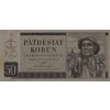 Bankovka 50 Kčs, série B45, 1950 9802