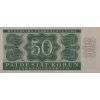 Bankovka 50 Kčs, série B45, 1950 9826