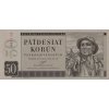 Bankovka 50 Kčs, série B45, 1950 (15) 9924