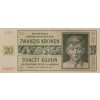 Bankovka, 20 K, Zwanzig kronen, S. 20H, 1944 0221
