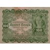 Bankovka, 1259, Hundert Kronen, (1147) 1922 0766