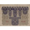 Bankovka 10 Kronen (1034), 1922