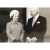 Foto, Elisabeth II & Scheelt, 1978