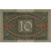 Bankovka 10 Mark, H, 1920 1878