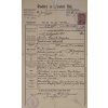 Rodný a křestní list, Č. Buď., 1937