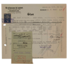 Účet Grohman Labek 1936