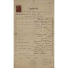 Umrtní list, Praha, 1930