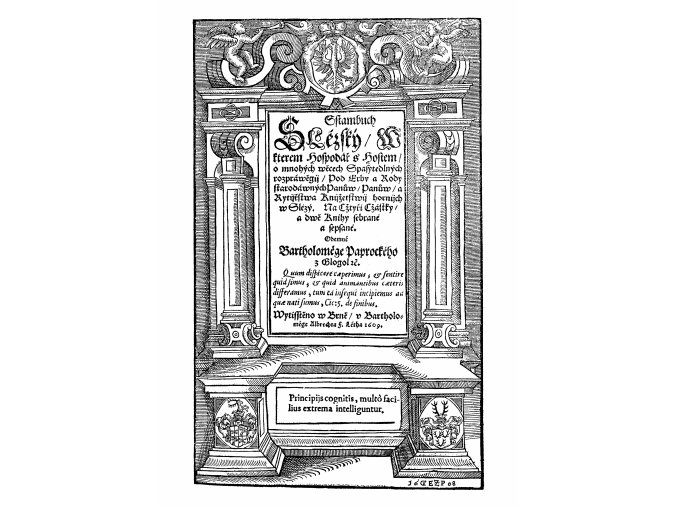 Bartoloměj Paprocký z Glogol a Paprocké Vůle  Stambuch slezský